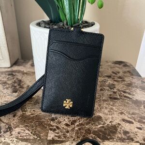 Tory Burch Emerson lanyard ID/credit card
